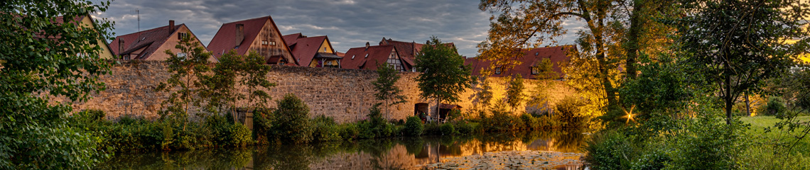 Dinkelsbühl bei Nacht
