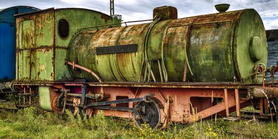 Format 1:1, Spurweite 1435 mm: Spielplatz Eisenbahn (3) 